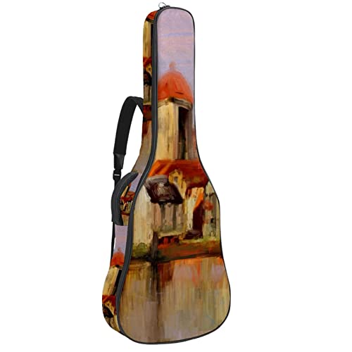 Housse de transport étanche pour guitare avec bandoulière réglable Motif fleurs, Multicolore 05, 42.9×16.9×4.7 in… - Les Beatles, Paul McCartney, John Lennon, RIngo Starr, George Harrison Housse de transport étanche pour guitare avec bandoulière réglable Motif fleurs, Multicolore 05, 42.9x16.9x4.7 in…