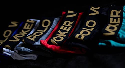 Kit 8 Cuecas Boxer Adulto Microfibra Laycra - Polo Voker - G - Lisas