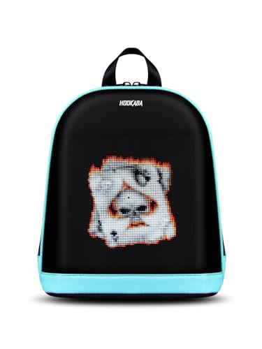 Image of Hookaba Bold Bling LED Backpack For Kids 8L | Smart Display Bag | With Programmable Screen, App Control & Water Resistant | Unisex Daypack For School, College, Travel | For Boys & Girls