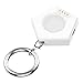 FitTurn Magnetic Charger Adapter for Oneplus Watch 2 Watch,Type-C and Micro Two Interfaces,Portable Travel Wireless Cordless Charging Dock with Quick Keychain for Oneplus Watch 2 Watch (Black*White)