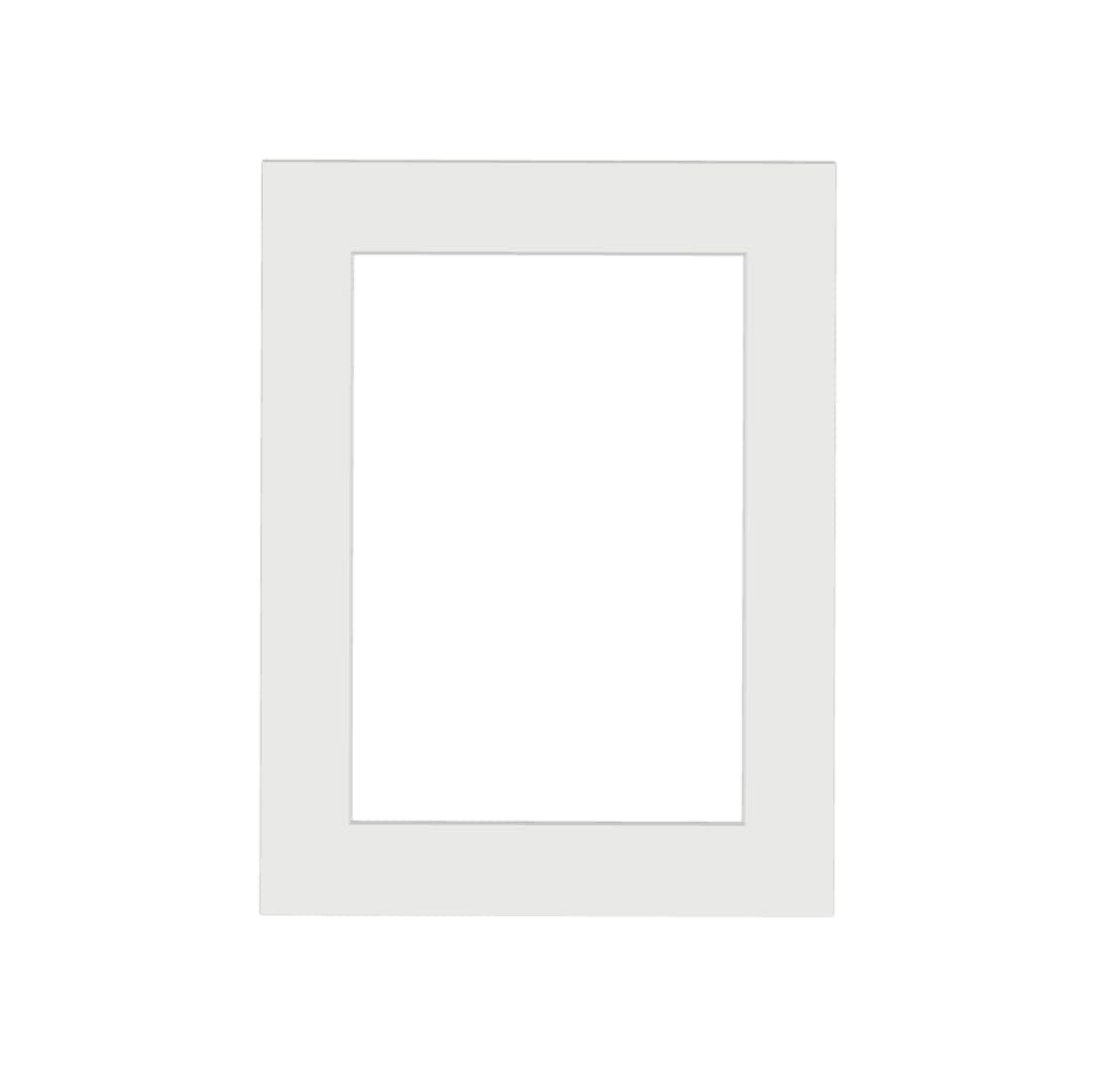 Almost Frameless - Single 20x18" Mount for A3" Print. Bright White Acid-Free Picture Frame Mat, Machine Cut Bevel, White Core Museum Quality. โ image 1