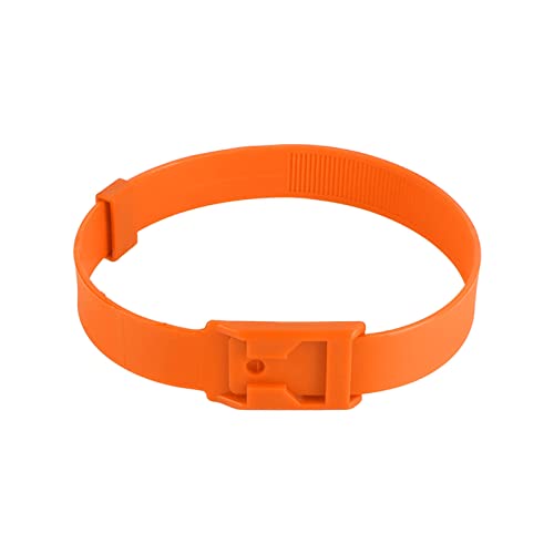 Collier caprin Jeffergarden orange accessoire élevage pastoral PU - 8