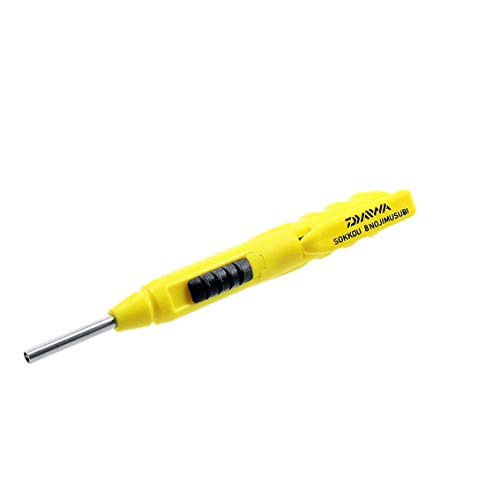 Daiwa 682220 - Sokkou Ferramenta de nó - Util para nós de junção, 10 Centimeter, amarelo