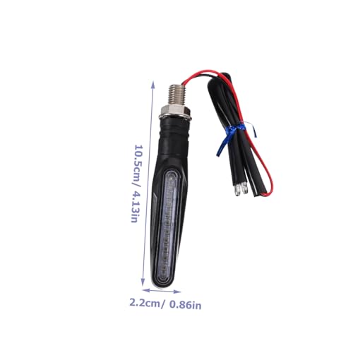 TOPPERFUN 4Pcs Sinal De Volta Da Motocicleta Acessórios Da Motocicleta Luzes Da Motocicleta Luzes Tr