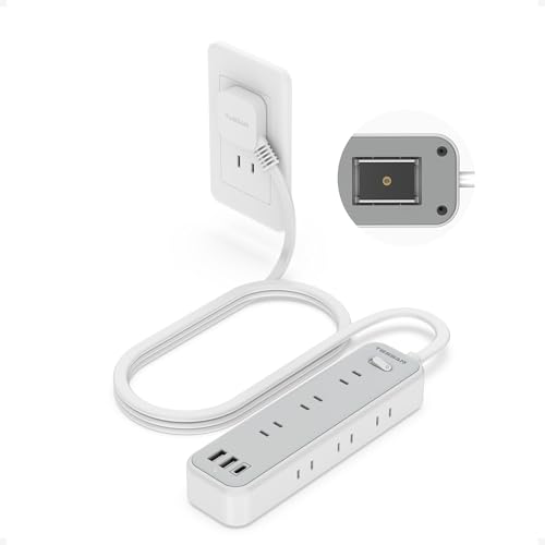 電源タップ マグネット 延長コード 薄型プラグ 2m usb たこあしコンセント テーブルタップ TESSAN 9個AC口 USB-C 1ポート USB-A 2ポート 磁石 type-c タコ足配線 電源コード oa マルチ スイッチ付き 壁掛け 卓上