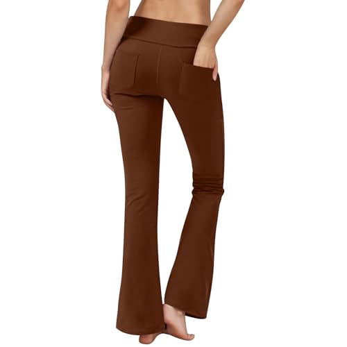 Pantalones Elegantes Mujer Trabajo bolsillo cuerno pequeño Color sólido Pantalón Largo coración botón Cintura4