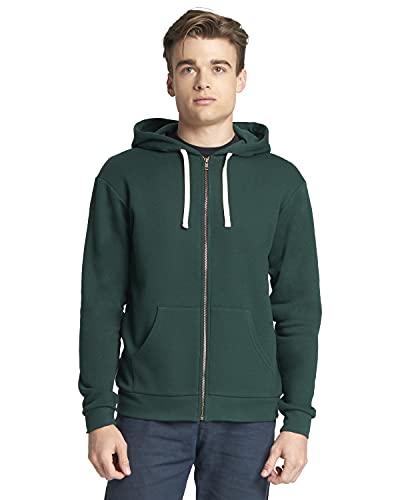 Next Level Unisex Zip Hoody L FOREST GREEN