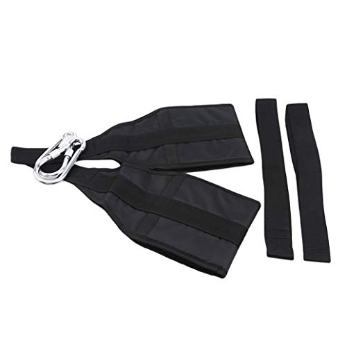 Gepolsterte Bügel hängend Pull Up Gürtel Crunch Sling Bauch Slings Workout Adjustable Bauchmuskeln Trainings Reverse-Pull Sit Ups