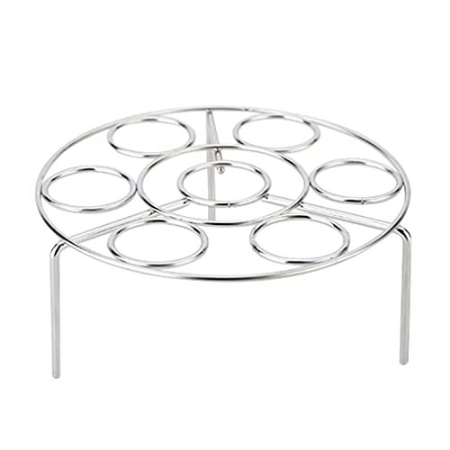 TOPBATHY Egg Steamer Rack Steaming Rack Egg Poacher Rack Accessories Stainless Steel Kitchen Trivet Stackable Steaming Holder Pressure Cooker Accessories