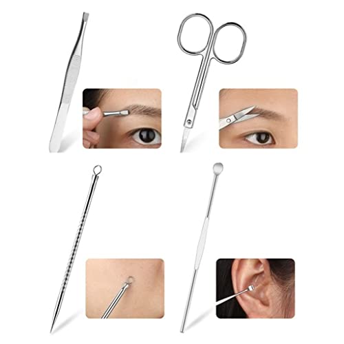 8-PCS-Nail-Clippers-Kit-Stainless-Steel-Compact-Multi-Purpose-Cutter-Scissor-Manicure-Tool-Color-As-Shown-Size-One-Size-As-Shown-One-Size