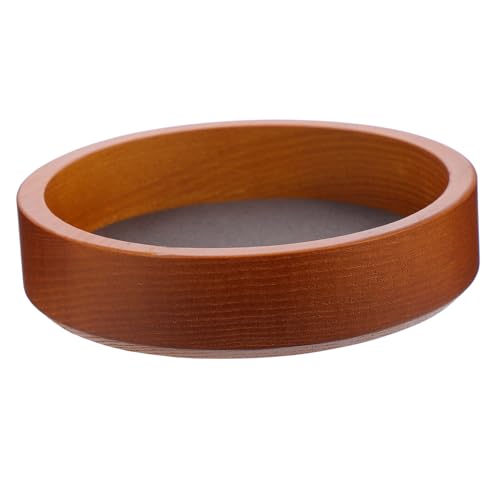 VALICLUD Stylish Wooden Semicircular Jewelry Stand Necklace Holder Organizer Hanging Display