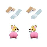 Toilet Seat Lid Handle Lifter，Bathroom Gadgets, Toilet Lid Tank Cover Anti-Collision Muffler Pad. A