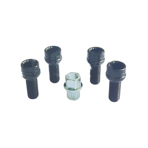 Tornillos de rueda M14x1.5 soluci&oacute;n a vibraciones en VW Fox y Golf Pernos de acero duraderos