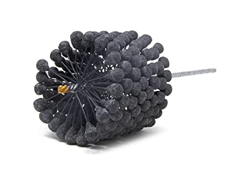 Image of Brush Research GB41880 Flex-Hone, 4-1 /8 inch (105mm) Diameter, 80 Grit, Silicon Carbide, for Mild Steel, Stainless Steel, Cast Iron and Softer Ferrous Materials