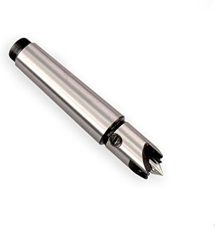 Woodriver Multi Tooth Drive Center - 1 Inch Diameter #2 Morse Taper For Woodturning