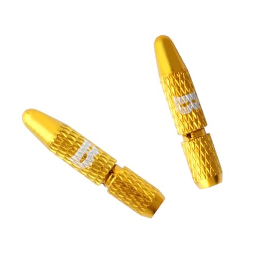 GOOHOCHY 2個 アルミ合金製ブレーキケーブルエンドキャップ 耐久性向上 錆びにくい 自転車用ブレーキワイヤー保護 ロードマウンテンバイク対