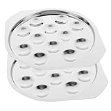Photo Gallery warmhm 2 pezzi piatti in acciaio inossidabile antiscivolo per escargot e di mare teglia da forno per cucina Photo Gallery warmhm 2 pezzi piatti in acciaio inossidabile antiscivolo per escargot e di mare teglia da forno per cucina