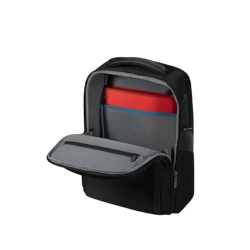 Image of Samsonite Evosight 14.1 inch Laptop Compatibility 95% RECYCLED PET 5% PU Backpack for Office in Black