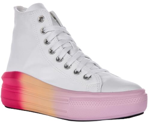 Converse A07372C Ct As Move Platform Ombre Mids Trainers