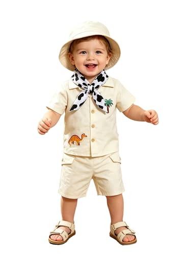 Conjunto de explorador infantil ropa de verano de deporte para bebé
