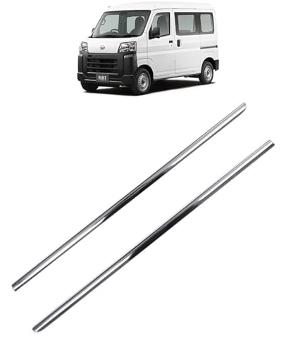 【Earth Car】ダイハツ 新型 アトレー FOR Daihatsu ATRAI S700V/S710V 2022年〜ステンレス製 傷付き防止 鏡面 メッキウィンドウトリム ウェザーストリップモール ガーニッシュウィンドウトリムガーニッシュ サイド ウ