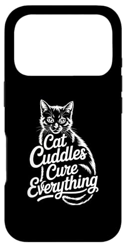 Cat Cuddles Cure Everything �X�}�z�P�[�X iPhone 17 Pro �p