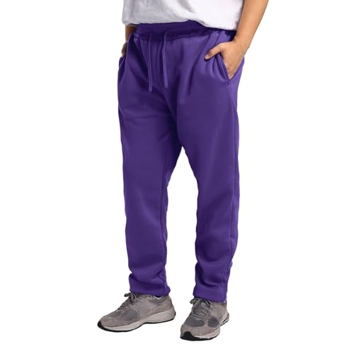 Pantalones de chándal anchos para hombre, holgados, pierna recta, pantalones de deporte, elásticos, pantalones de chándal para hombre, pantalones de chándal estéticos, pantalones de chándal de pierna