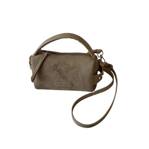 Sac bandoulière en PU mat pour femme au design minimaliste rétro