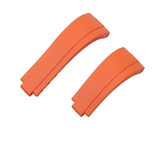 [FKYRGF] 20mm 21mm o[VREHb`oh fCgi Tu}[i fB[vV[ GMT V[}X^[ ICX^[tbNX tH[fBOobNΉ(Orange strap,4_20MM CROWN LOGO)
