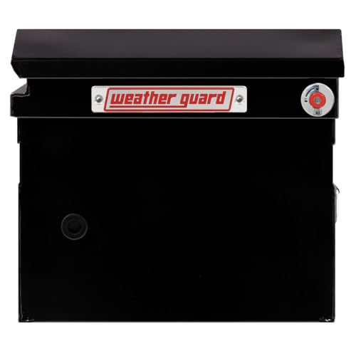Weather Guard Model 120-5-04 Saddle Truck Box, Steel, for Full Size Trucks, Low Profile, Gloss Black, 11.0 cu ft Capacity by Weather Guard - Image 5