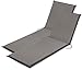 Traumnacht Komfort 2er Set Liegenauflagen Outdoor anthrazit, 190 x 58 x 6 cm, Öko-Tex zertifiziert, produziert nach deutschem Qualitätsstandard