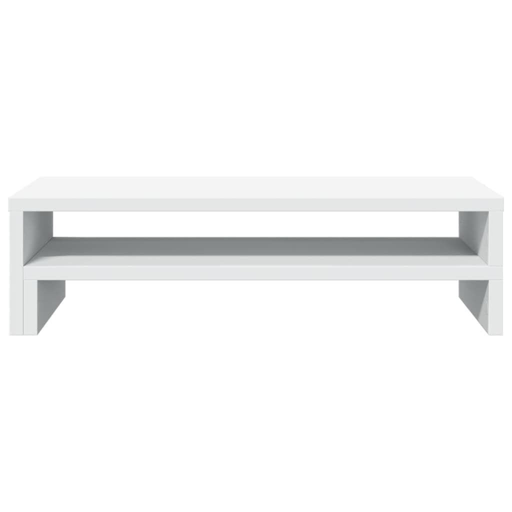 Homgoday Supporto per monitor da scrivania per PC, supporto per computer portatile, 54 x 22 x 15 cm, in legno