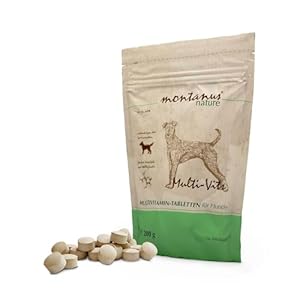montanus Nature Multi-Vits, Multivitamin Tablets for Dogs (200 g)