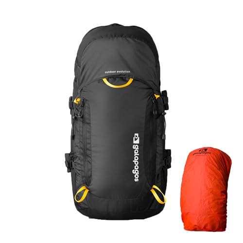 Mochila Cargueira Galapagos Charger 50l +5l c/Capa (Preta)