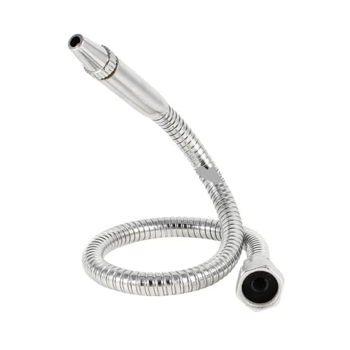 Tubo metálico flexible para refrigeración por agua Manguera de refrigerante flexible de metal for agua y aceite con cabezal redondo(1/2 Female 500mm)