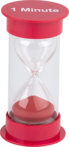 Sablier 1 minute rouge Teacher Created Resources pour la gestion du temps au quotidien