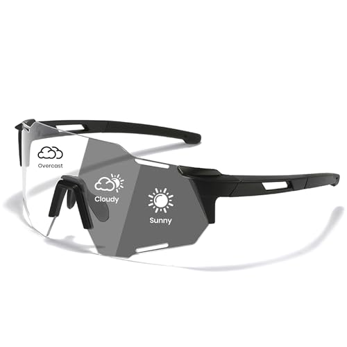 Cyxus Photochromic Cycling Running Glasses for Men Women Sunglasses Sport MTB UV400 Protection 1201 - Main Image