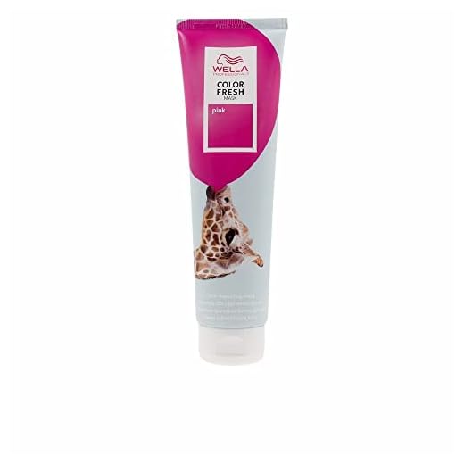 Wella Professionals Color Fresh Mask Mascarilla de color Coloración temporal Transforma el color del cabello Hidratante Tono Rosa 150ml