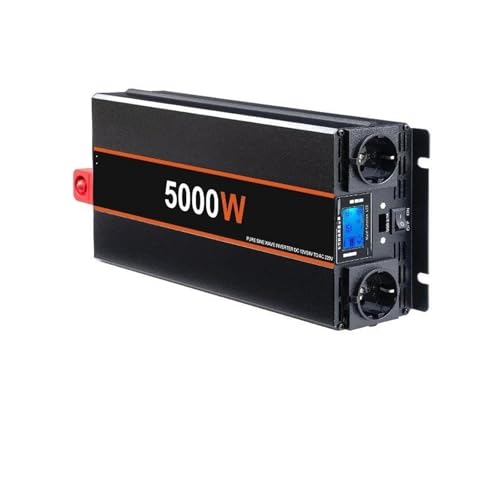 Onduleur Puissance 5000W 12V 220V Évite la Panne de Batterie de vos Appareils en Voyage