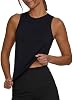 Tank tops deportivos para mujer Spyder, de nylon sin costuras, para yoga y atletismo 2