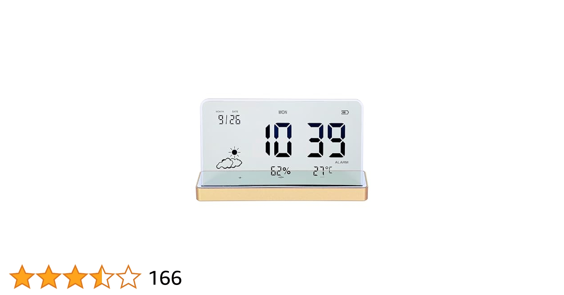 目覚まし時計 Amazon.co.jp: 目覚まし時計 ClocTeck 大音量 室内温温度計