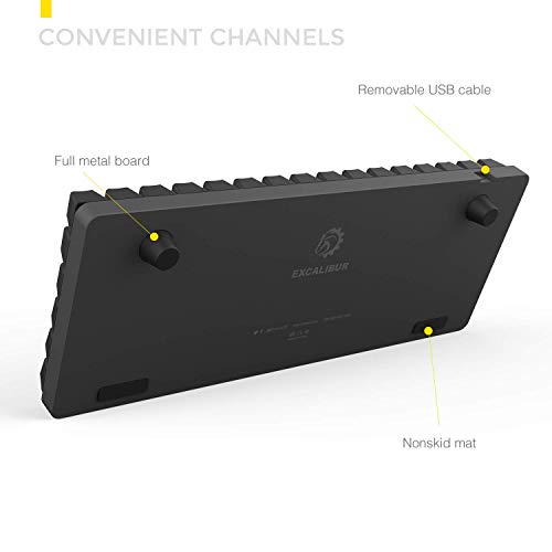 DREVO Excalibur 84-Key Tastiera Meccanica di Gioco...