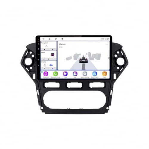 Pantalla Carplay para Ford Mondeo MK4 2010-2014 con Android Auto inalámbrico y 4G 64G