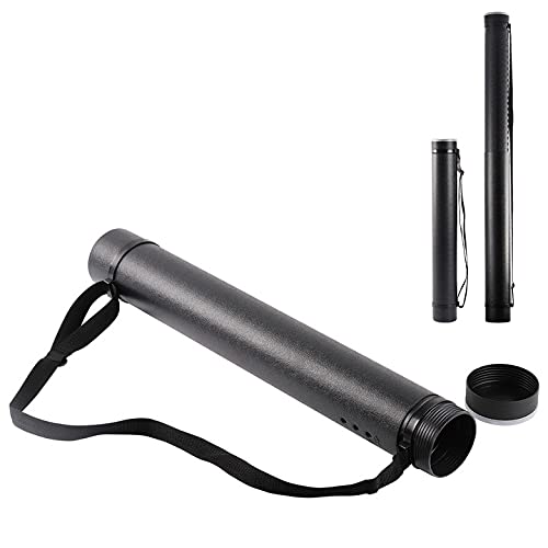 Document Storage Tube Plastic Expanding Poster/Art Tubes 24.5 to 40