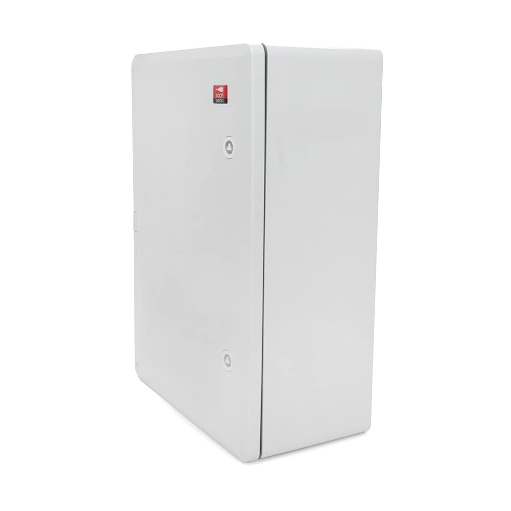 Schaltschrank Industriegehäuse IP65 verzinkter Montageplatte Verriegelung Tür mit umlaufender Dichtung Wandgehäuse Gehäuse Leergehäuse ABS Kunststoff leer Schrank 350x500x200 35x50x20
