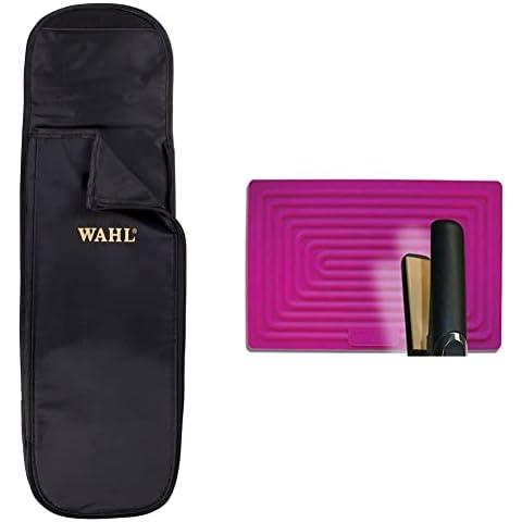 Pouch Hair Straightener with Heat Mat Cover