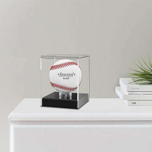 Inscool BASEBALL-04 Display Case,Acrylic Baseball Display Cases,Uv Protected Acrylic Baseball Display Cube,Baseball Case thumb #5