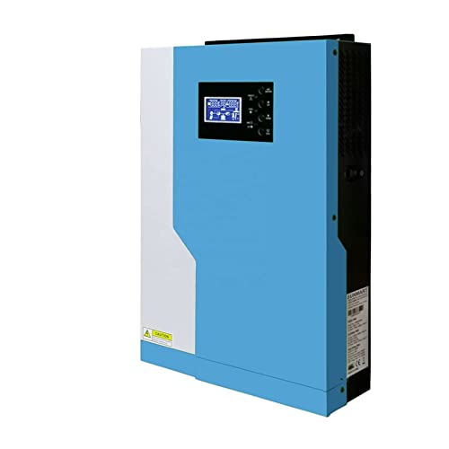 Sfocqvish Inversor Híbrido Solar De 5500 W, Controlador De Carga Solar Integrado De 4000 W, Entrada Fotovoltaica Amplia De 120 V-500 V Cc 100 A Con Cargador De 80 A 5500w Blue Sfocqvish Inversor Híbrido Solar De 5500 W, Controlador De Carga Solar Integrado De 4000 W, Entrada Fotovoltaica Amplia De 120 V-500 V Cc 100 A Con Cargador De 80 A 5500w Blue