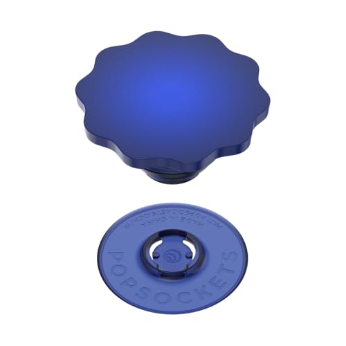 Image of PopSockets Phone Grip with Expanding Stand - Molded Flower Cobalt