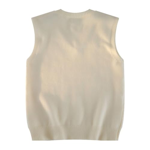 Autumn/Winter College Vest Ins Korean Casual Sweater Top Sleeveless V-Neck Sweater Men's Vest2